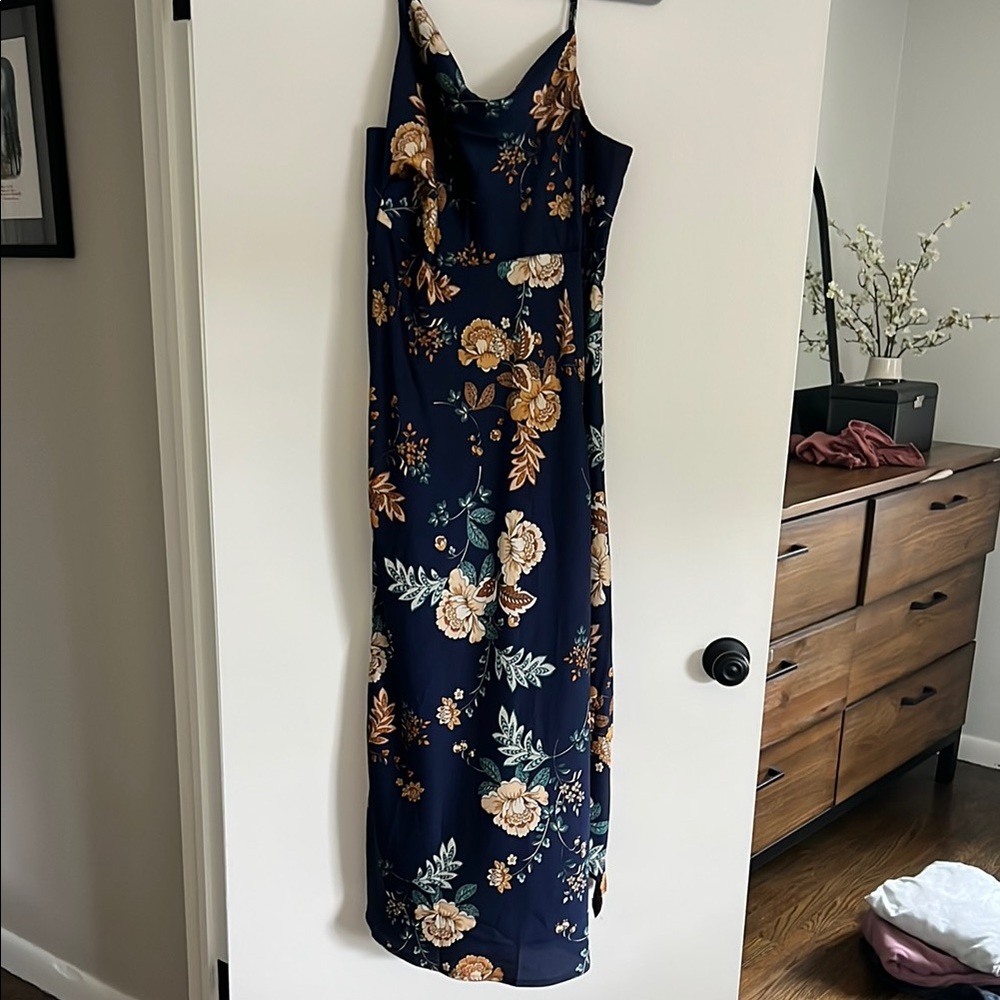 Petal & Pup Floral Navy Dress